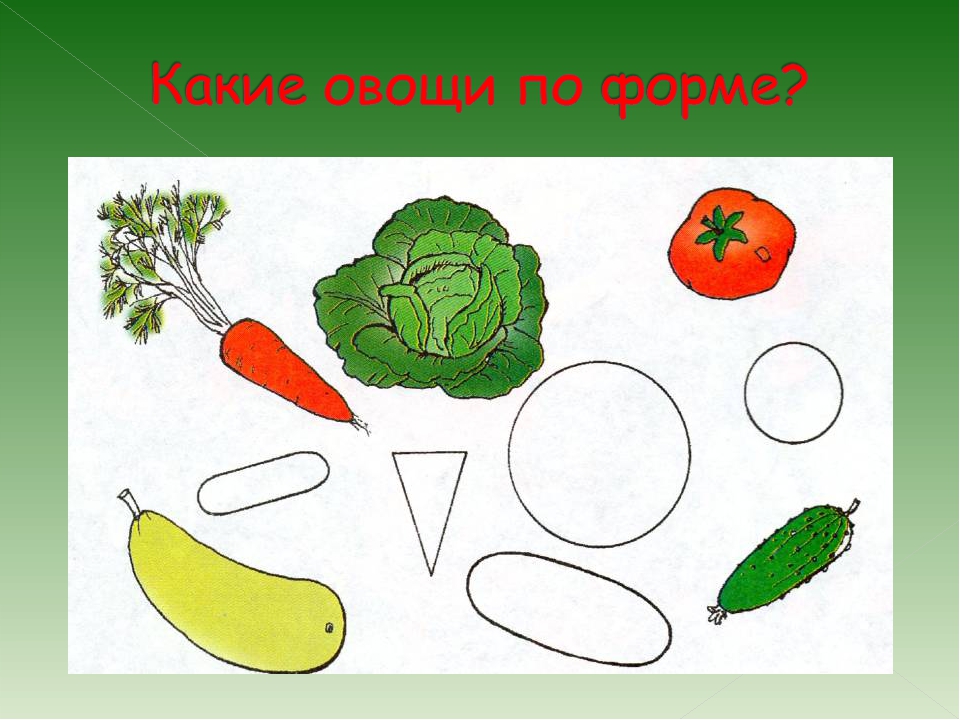 Задание 5 овощи