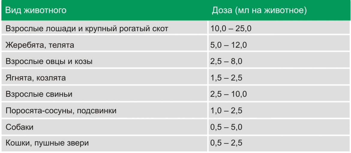 Ивермек сколько колоть