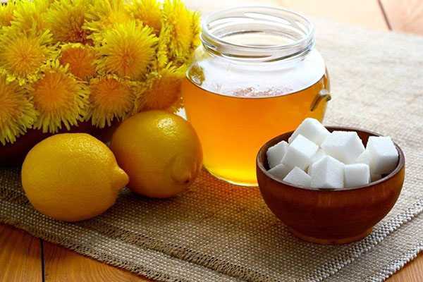 Мед из одуванчиков в домашних условиях рецепт с лимоном фото пошагово